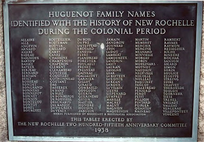 french huguenot monument america huguenots surnames names rochelle york hudson park du web ny tune guion history common some philip
