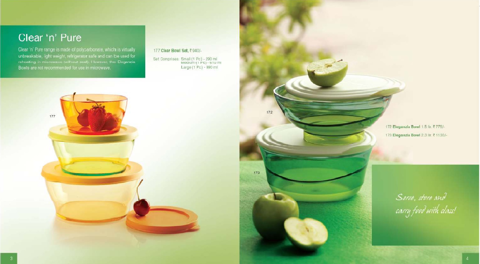 Tupperware India Tupperware Brochure MayAug 2012