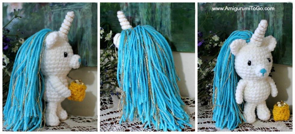 Wee Unicorn Free Crochet Pattern ~ Amigurumi To Go