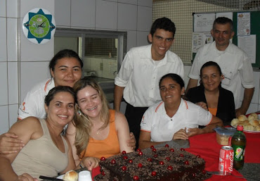 Comemorando aniversariantes de janeiro 2012