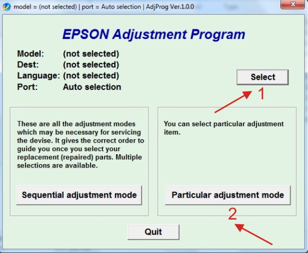 Sistem Informasi IT: CARA MERESET EPSON L300