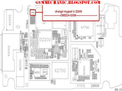 gsm mechanic nokia 2760 keypad problem solution