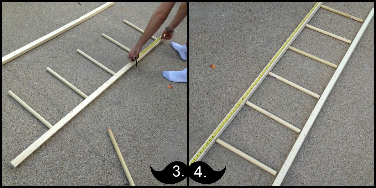 We're all Muggles 10 Quilt Ladder DIY