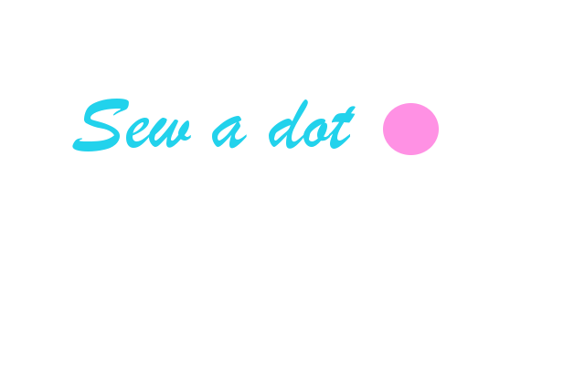 Sew a dot