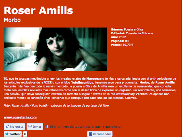 El libro 'Morbo' de Roser Amills en NOTODO.COM - Roser Amills, escritora mallorquina