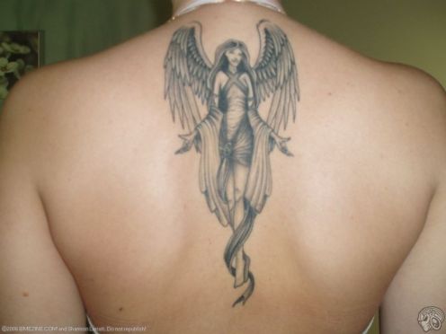 angel tattoo designs for men
