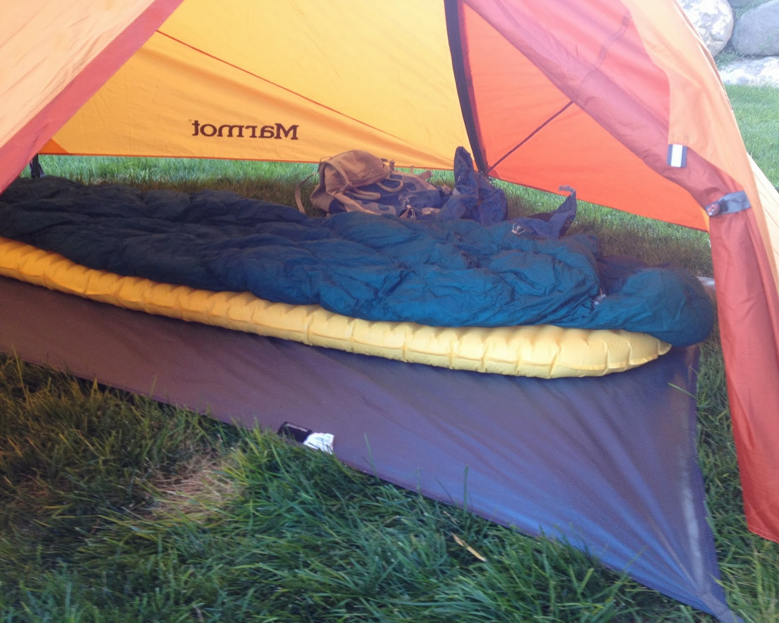 Marmot Earlylight 2P Minimalist Setup Ultralight Backpacking Gear