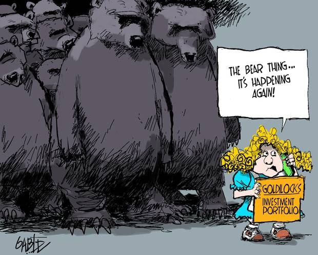 Brian Gable: Goldilocks & the bear thing.