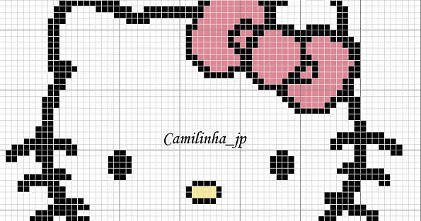 Punto De Cruz: Hello Kitty Valletista