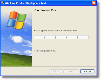 Windows 7 universal key