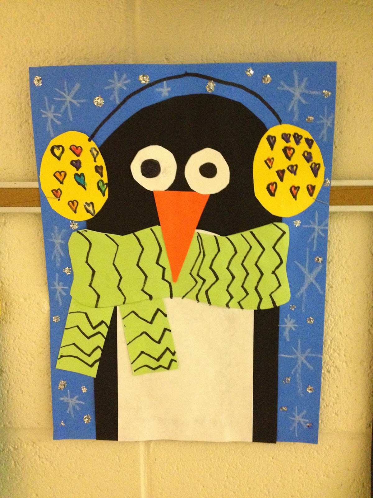 WHAT'S HAPPENING IN THE ART ROOM??: 1st Grade Penguins