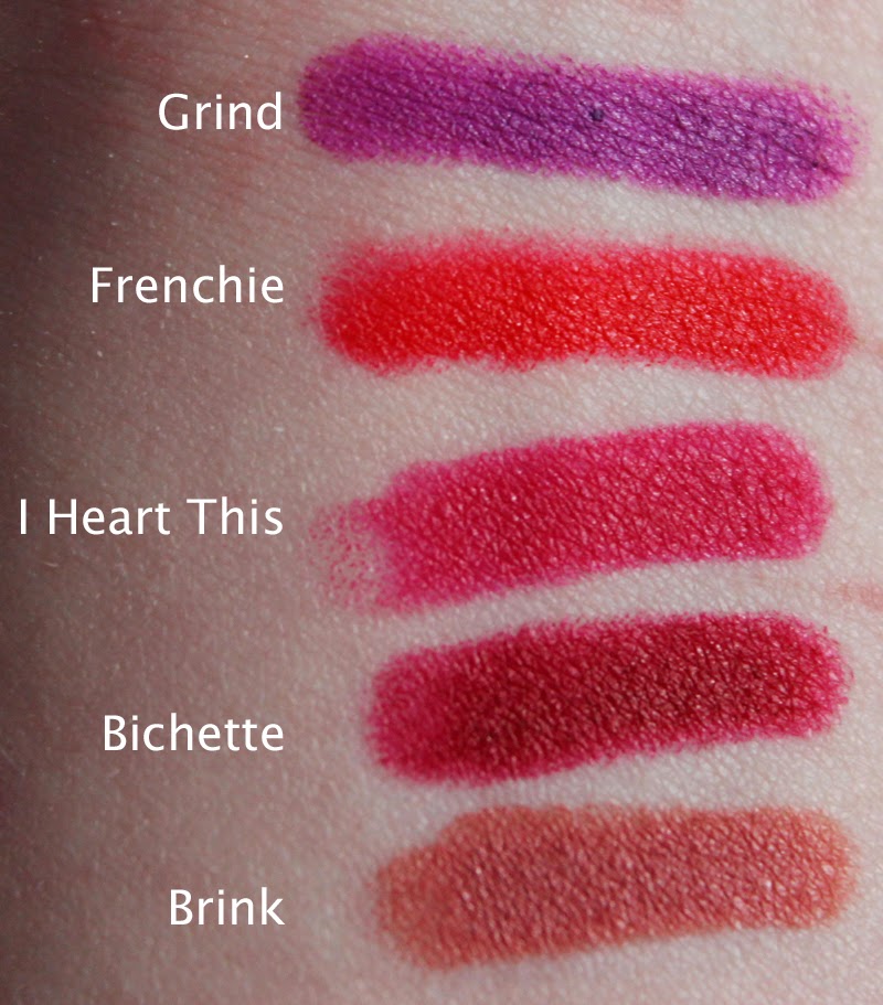 Celadon Alley Colour Pop Lippie To Go Set Featuring Grind, Frenchie, I