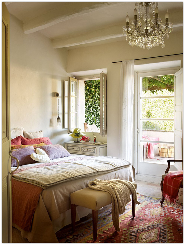 Old mansion in the Spanish countryside