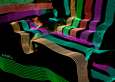 Led Lights Abstract Photograph by Ben Heine Led Lights Abstract Photograph by Ben Heine