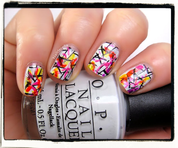 snb graffiti nails - nailderella
