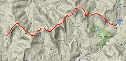 Catskill map
