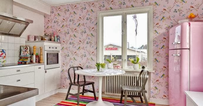 ¿PAPEL PINTADO EN LA COCINA? !SI! | OASISINGULAR