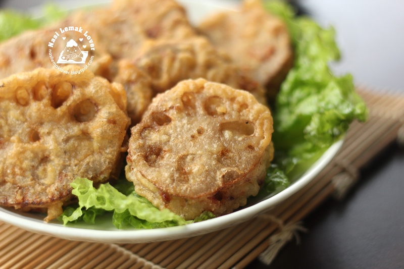 Nasi Lemak Lover Tempura Stuffed Lotus Root 炸莲藕盒