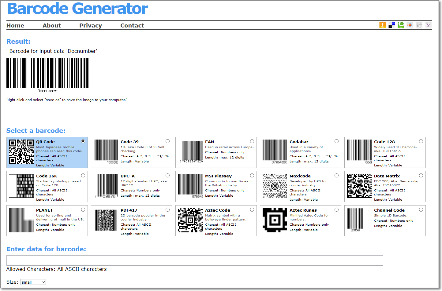 generator barcode free download