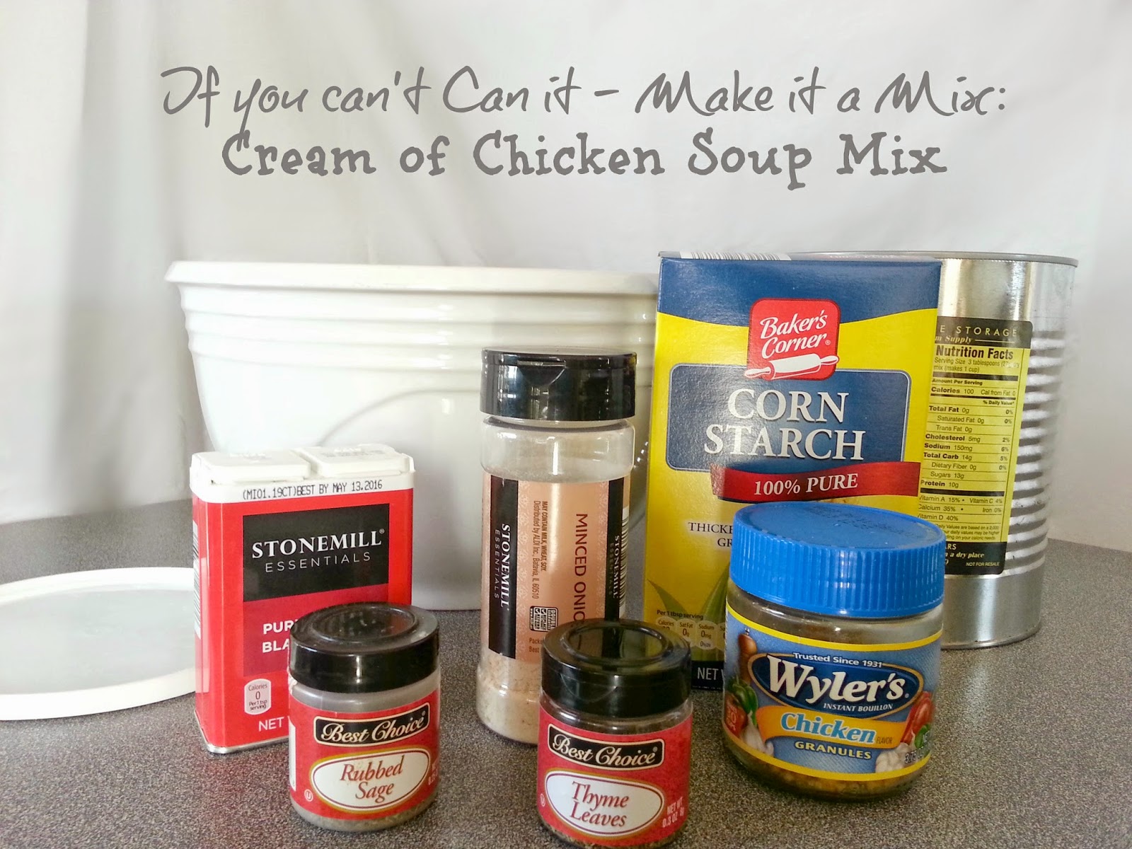 Reclaim, Renew, Remodel Make a Mix Monday If you can't can it make