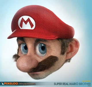 Super Mario realístico