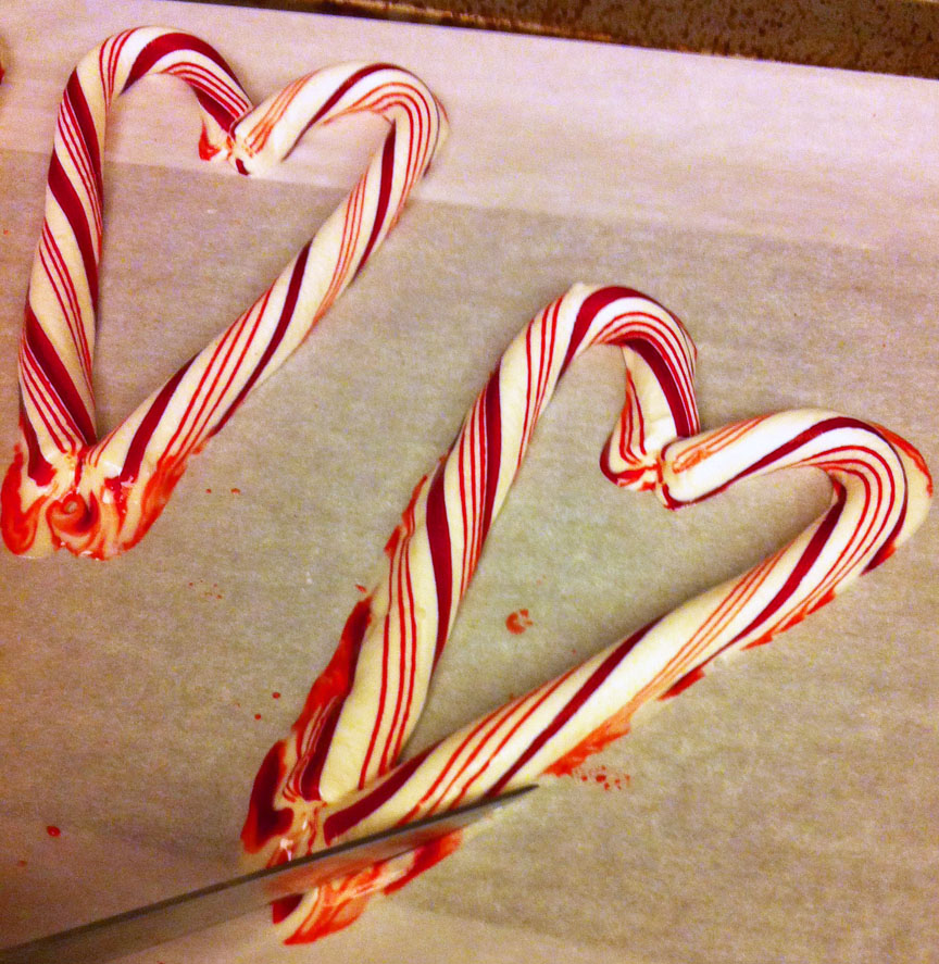 iLoveToCreate Blog MAYA IN THE MOMENT CRAFT Candy Cane Heart Picture