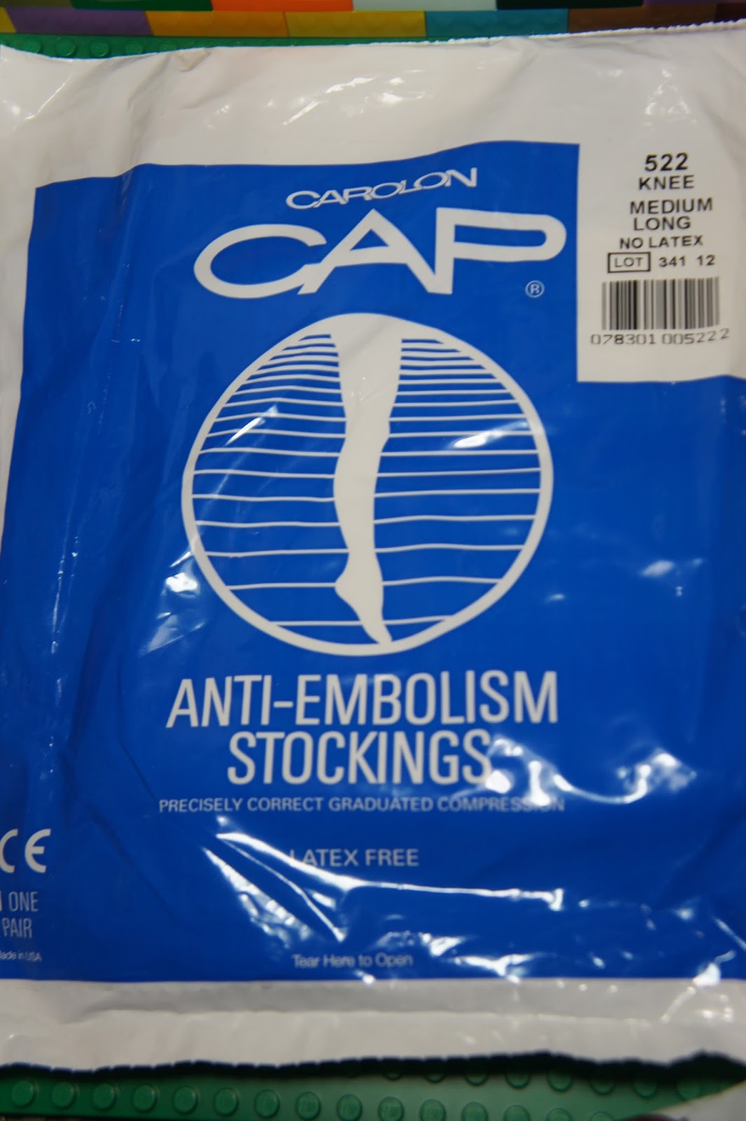 CAROLON CAP 522 KNEE MEDIUM LONG Ted Hose AntiEmbolism Compression