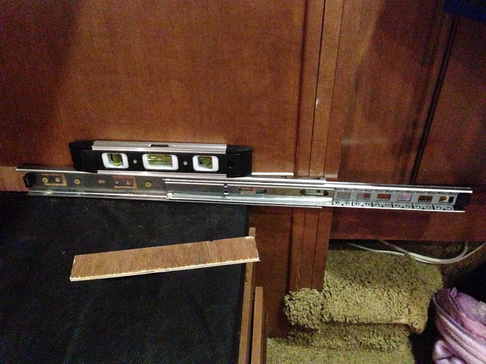 LivelyRV How To Install A Futon In A RV Bunkhouse