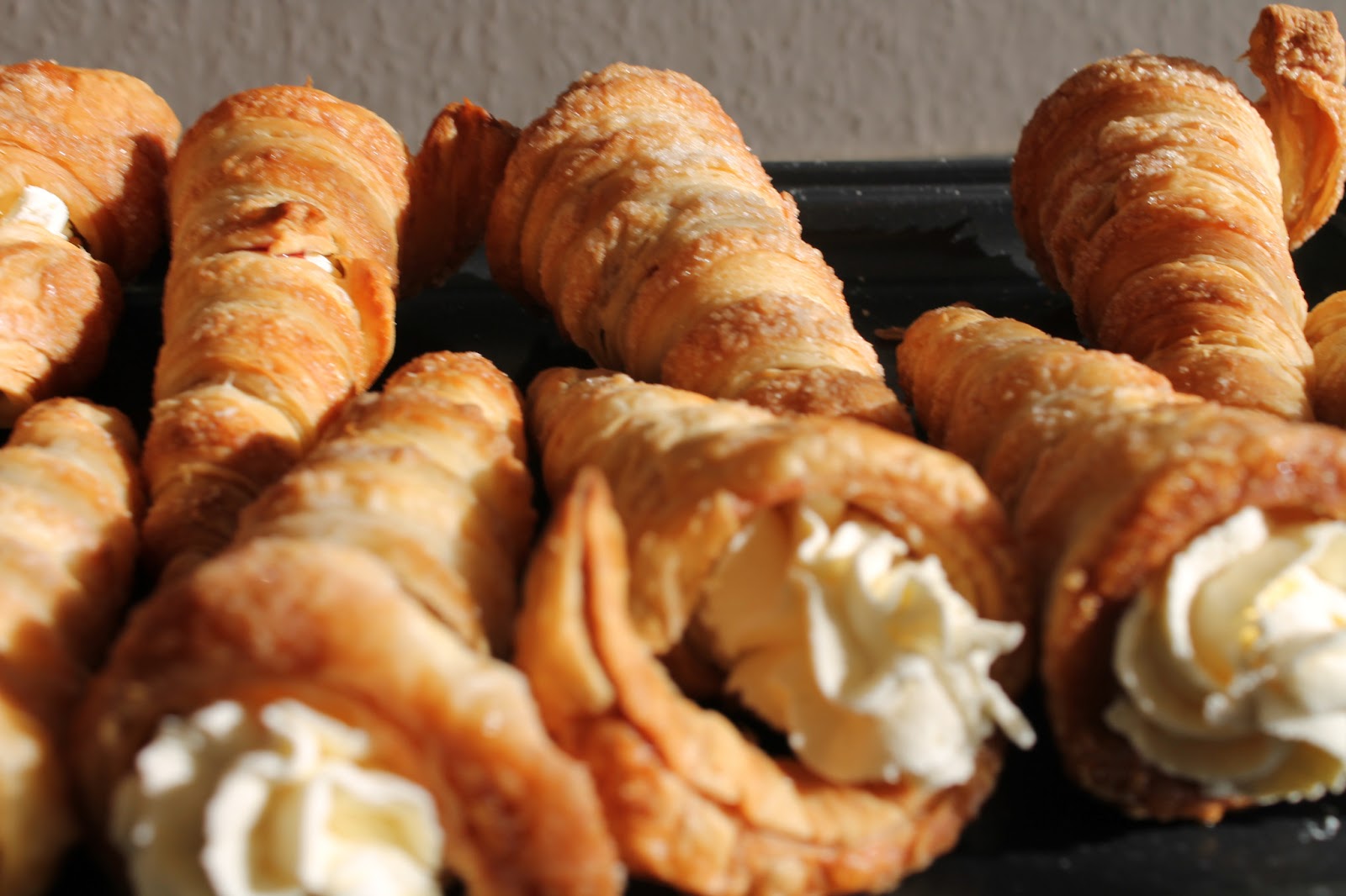 Aurea Femella Bakes Cream Horns With Creme Chantilly