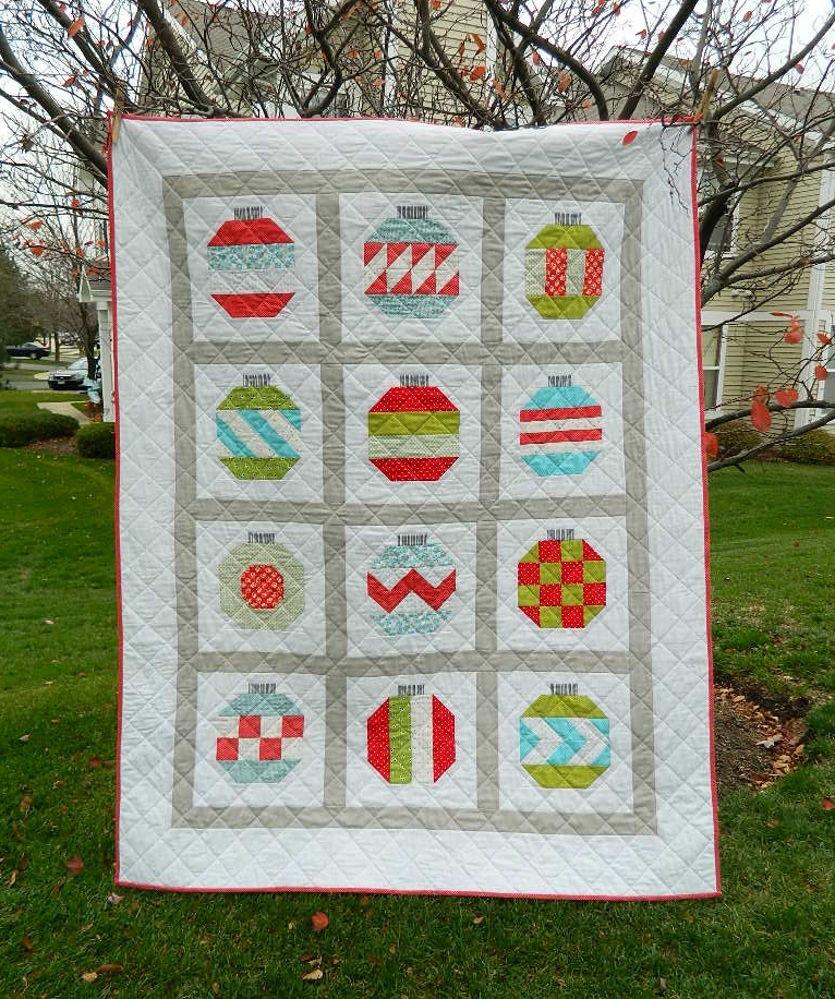 s.o.t.a.k handmade vintage holiday quilt {all finished}