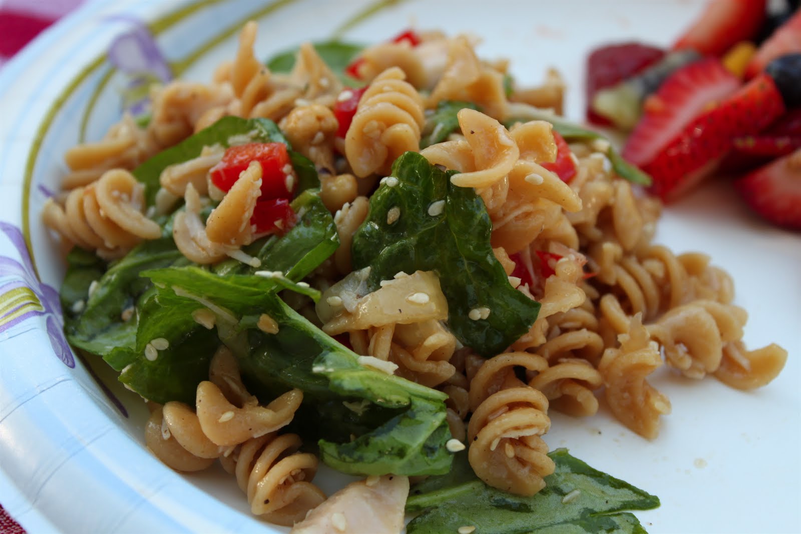 Salads and Such Chicken Cashew Pasta Salad