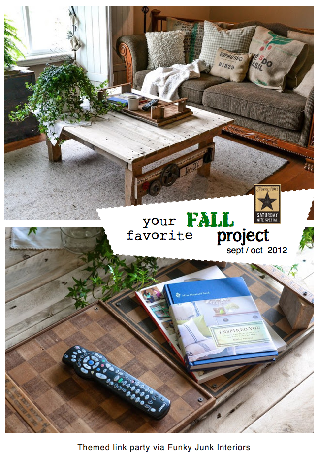 Your favorite FALL (Sept / Oct 2012) project via Funky Junk Interiors