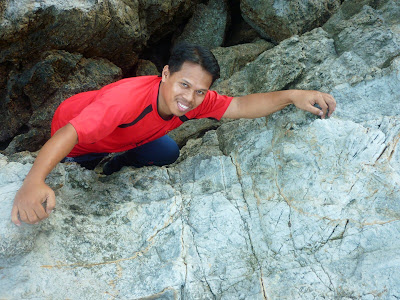 rock climbing