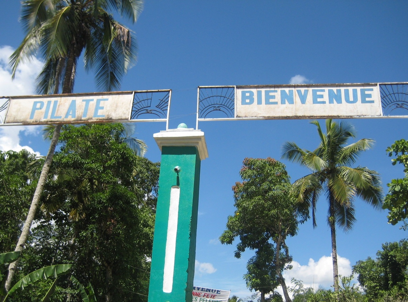 Bienvenue Chez Nous Pilate, Haïti