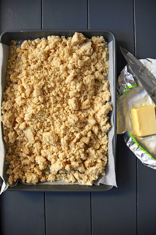 Milk and Honey Ginger and Coconut Crunch Slice