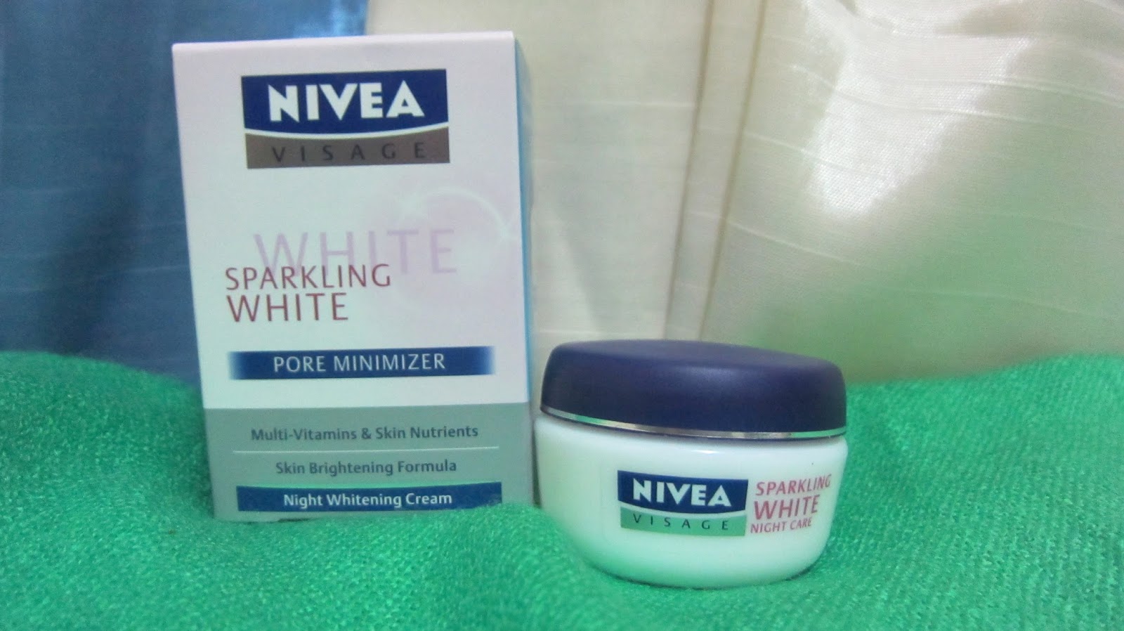 NIVEA VISAGE SPARKLING WHITE PORE MINIMIZER REVIEW callmekristine
