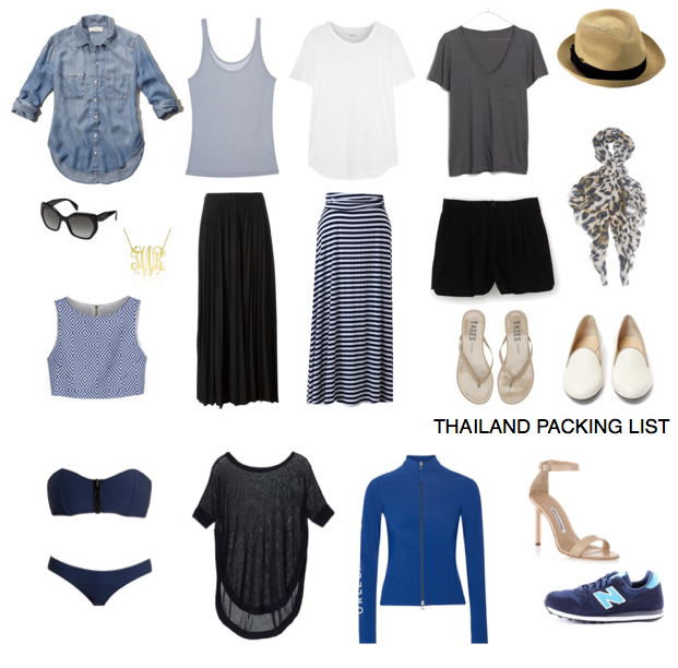 The Ultimate Packing List for Thailand