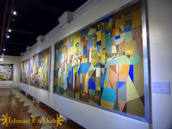 PhilAm paintings in the Philippine National Museum