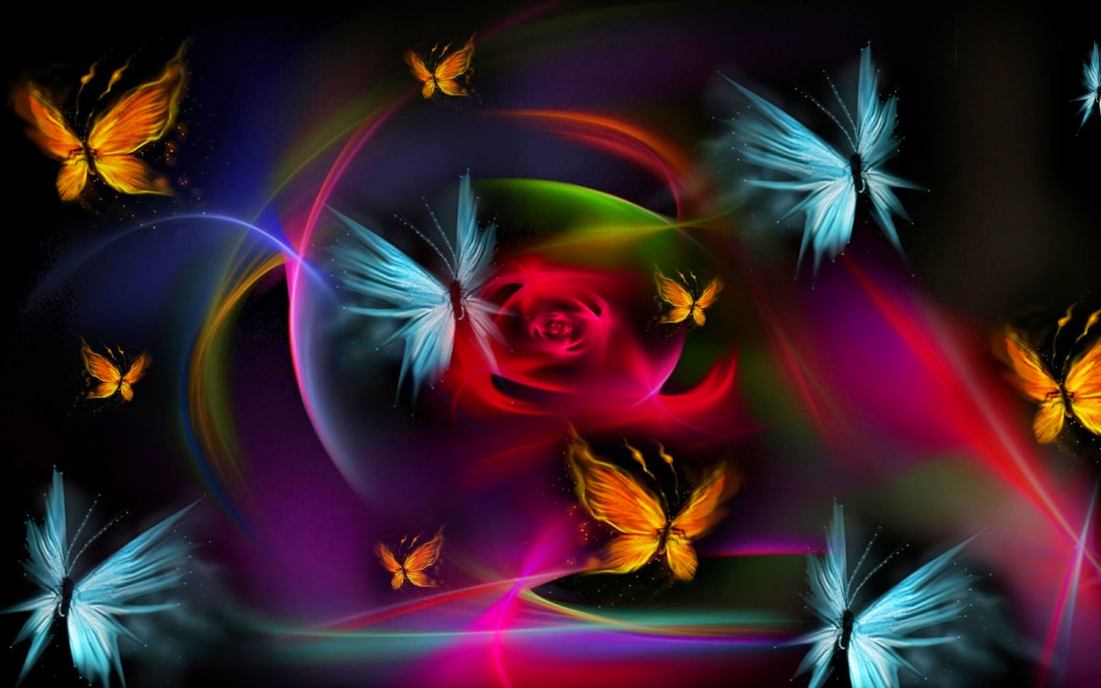 Be Like A Spot Light خلفيات فراشات Hd