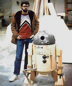 George Lucas e R2D2