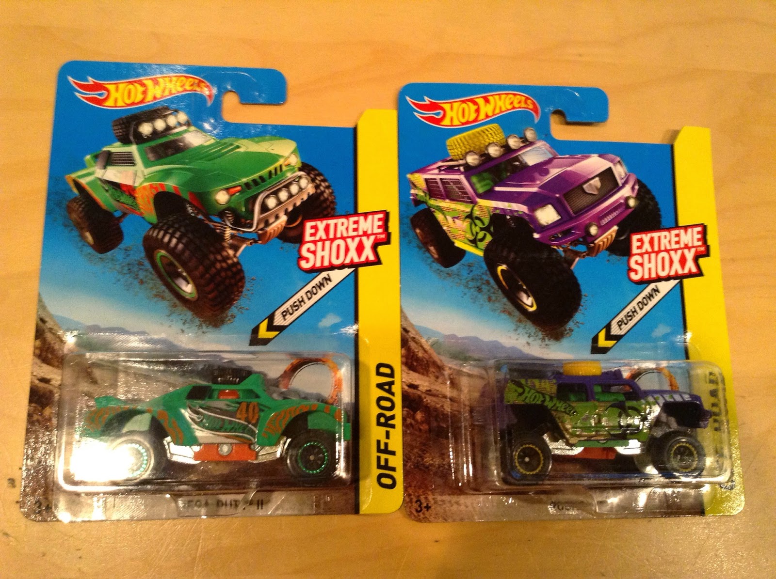 Julian's Hot Wheels Blog Extreme Shoxx MegaDuty II & Rockster