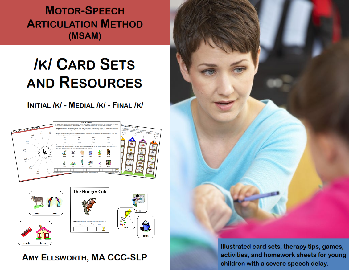 Testy yet trying Speech Therapy Kit K Card Sets and Resources