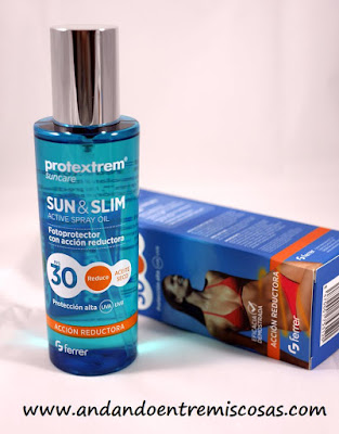 Sun & Slim fotoprotector con acción reductora