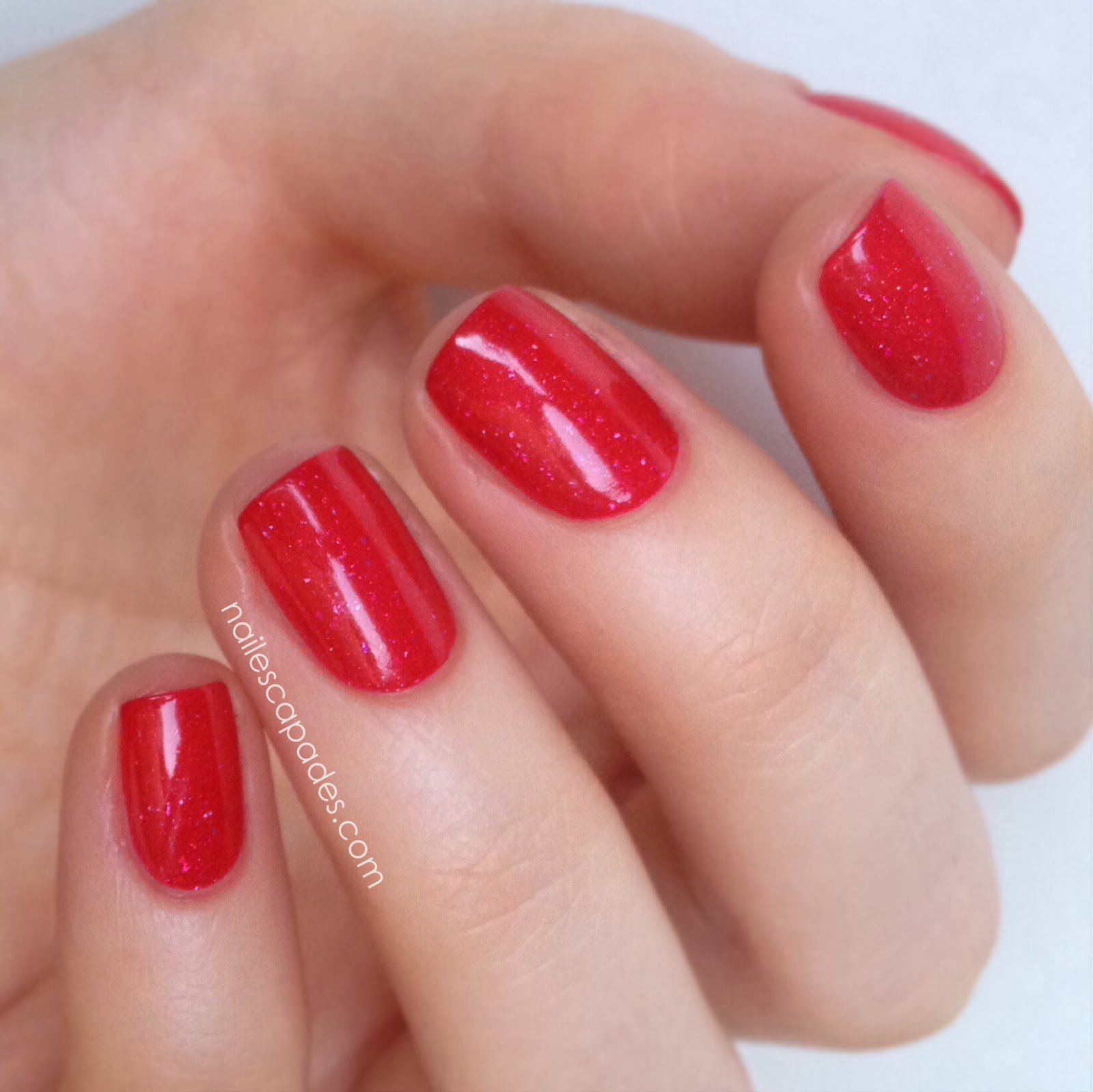 Nail Escapades Picture Polish O'Hara // Candy Cane Nails