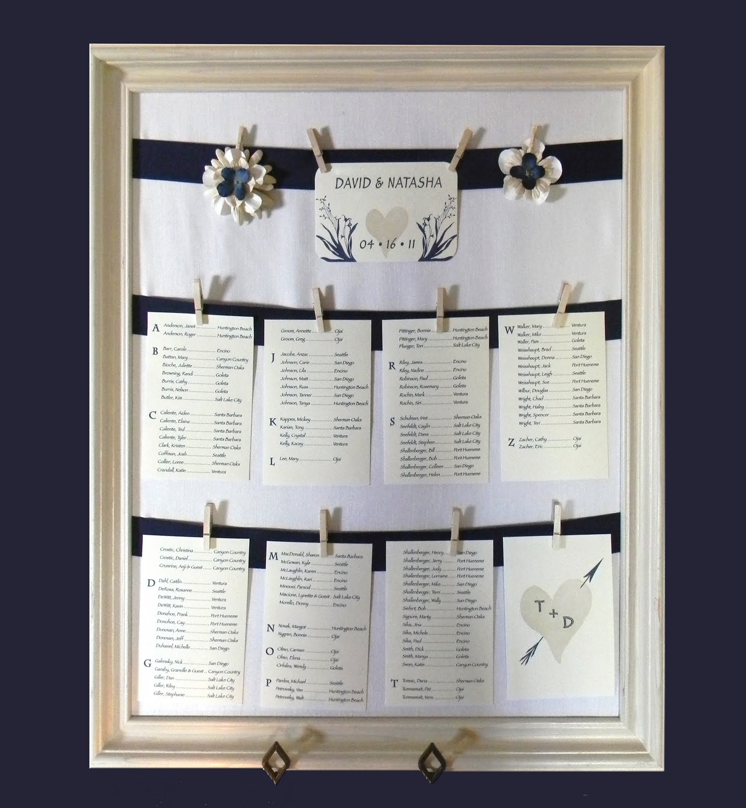 inspire my wedding diy weddings wedding table assignment