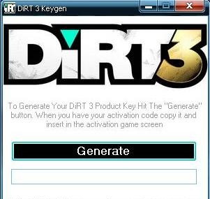 Dirt 3 Key Generator For Pc
