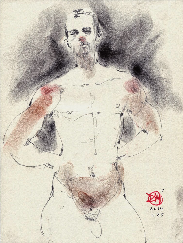 Male nude Male nude by David Meldrum