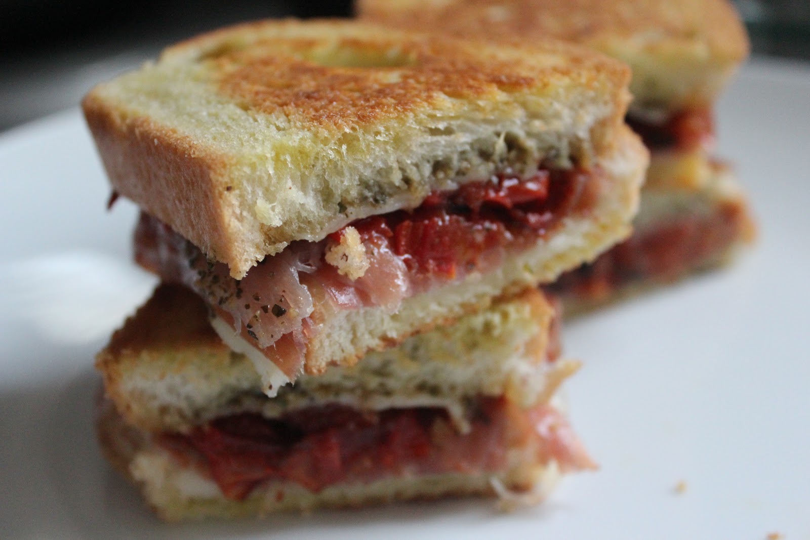 Delicious Dishings ItalianStyle Grilled Cheese Sandwiches With Land O