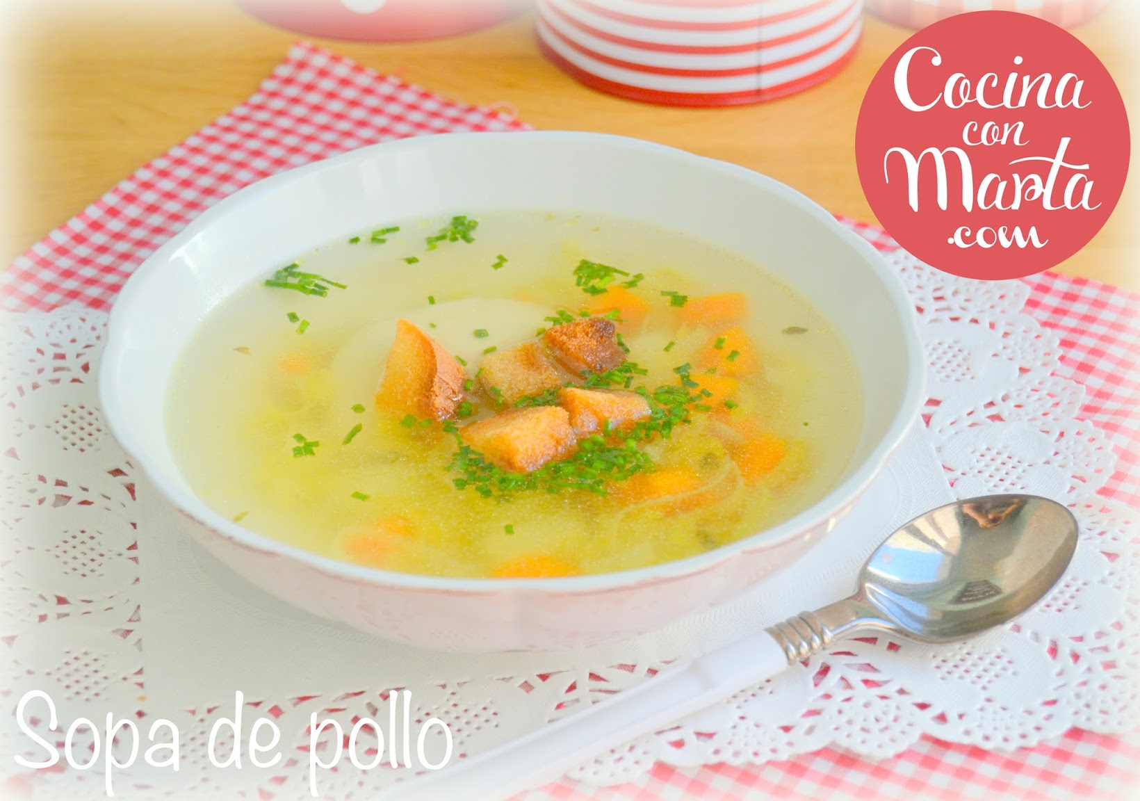 Sopa o caldo de pollo (Olla GM, Olla rápida, Olla tradicional)