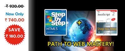 Special Offer on Microsoft HTML5 Step by Step and Javascript Step by Step